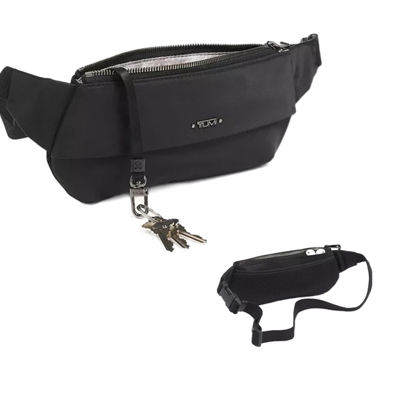 TUMI Voyageur "Juno" Slim Minimalist Hip Bag/Fannie-Pack - Picture 1 of 16